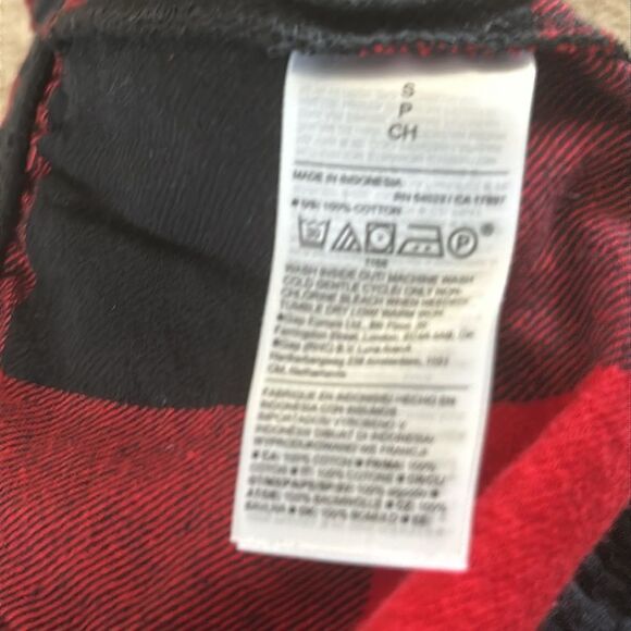 Old Navy Women’s Red & Black Check Pajama Pants - Size S - Picture 5 of 6